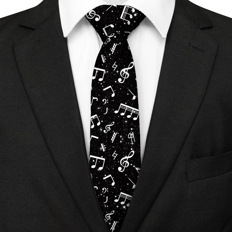 Guhothli Mens Funny Neckties Fashion Neck Ties Formal Party Novetly Tie for Men - Image 2